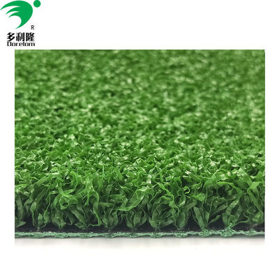 DORELOM 15mm قرار دادن چمن مصنوعی سبز برای گلف 4 * 25m عرض انبار همه آب و هوا