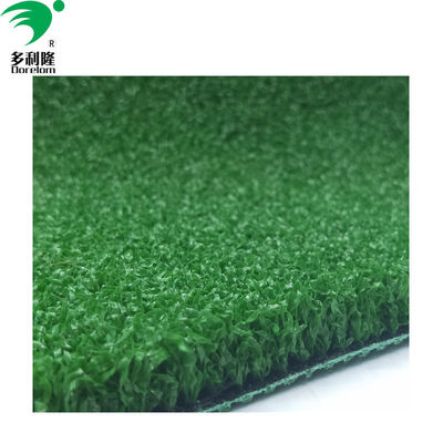 DORELOM 15mm قرار دادن چمن مصنوعی سبز برای گلف 4 * 25m عرض انبار همه آب و هوا