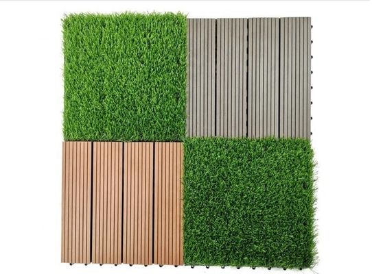 طراحی متقابل چمن مصنوعی تجاری 3/8 اینچ اندازه گیری DIY پالتو چمن چمن