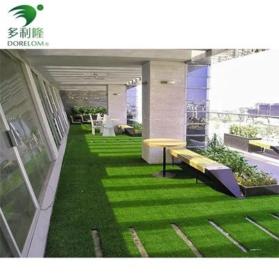 طراحی متقابل چمن مصنوعی تجاری 3/8 اینچ اندازه گیری DIY پالتو چمن چمن