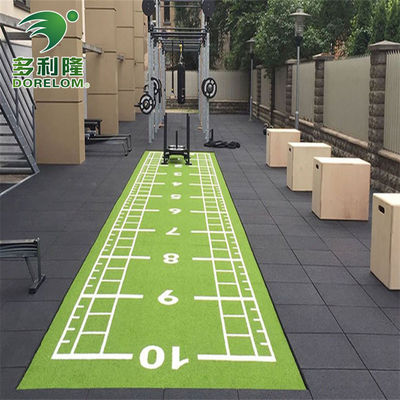 شماره های نشان داده شده Dorelom PE Gym فرش چمن مصنوعی برای تمرینات تناسب اندام و مسیر اسنید