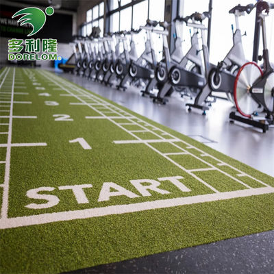 شماره های نشان داده شده Dorelom PE Gym فرش چمن مصنوعی برای تمرینات تناسب اندام و مسیر اسنید