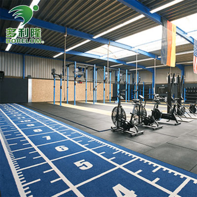 شماره های نشان داده شده Dorelom PE Gym فرش چمن مصنوعی برای تمرینات تناسب اندام و مسیر اسنید