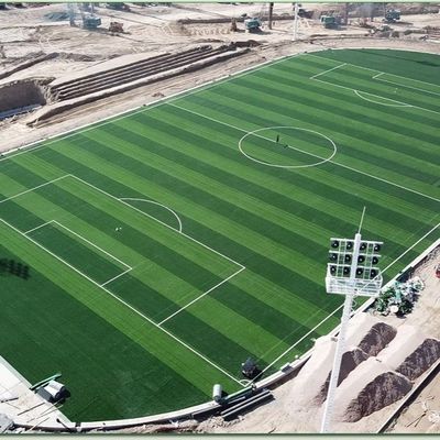 ارتفاع 30 میلی متر زمین فوتبال کوچک چمن مصنوعی زمین فوتبال تسهیلات ورزشی ارتقاء