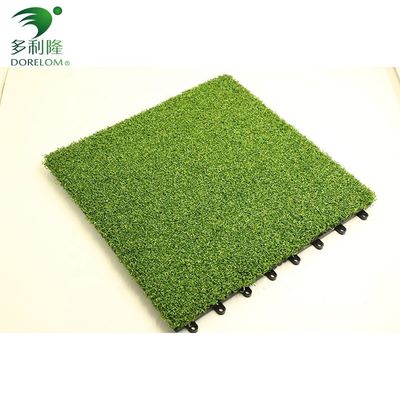 کاشی چوبی مصنوعی با پشتوانه دوگانه PP NET با فیبر پیچیده PE Monofilament