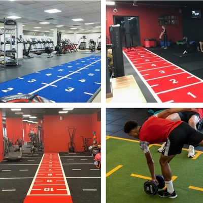 کفپوش فرش چمن مناسب با تراکم بالا با پوشش SPU و CE / ROHS