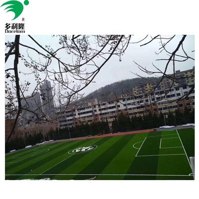 گواهینامه ISO14001 چمن مصنوعی 40mm/50mm/60mm برای زمین فوتبال بهترین گزینه