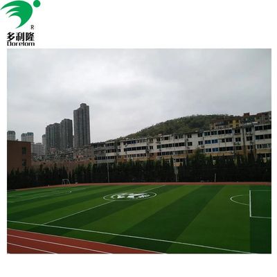 گواهینامه ISO14001 چمن مصنوعی 40mm/50mm/60mm برای زمین فوتبال بهترین گزینه