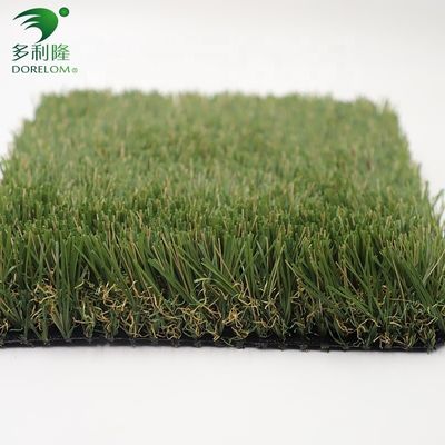 حفاظت UV با چگالی بالا چمن مصنوعی فرش سبز مسکونی با 6 میلی متری