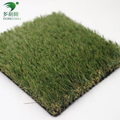 حفاظت UV با چگالی بالا چمن مصنوعی فرش سبز مسکونی با 6 میلی متری