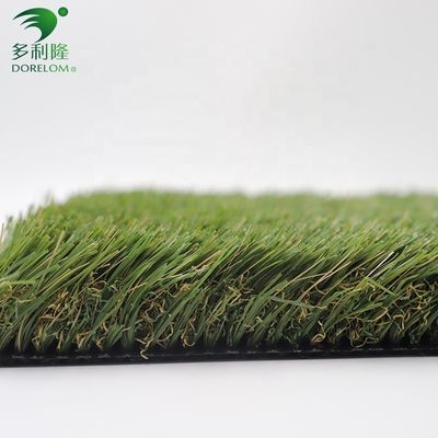 حفاظت UV با چگالی بالا چمن مصنوعی فرش سبز مسکونی با 6 میلی متری