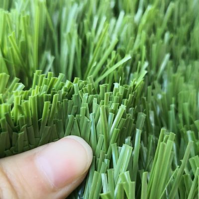 50mm ارتفاع زمین فوتبال چمن مصنوعی با گواهینامه SGS رقابتی