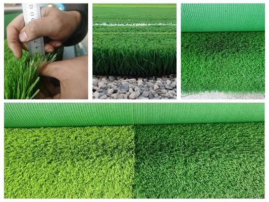 ساخت و ساز پایدار سبز PE 12000 DTEX چمن مصنوعی برای زمین های فوتبال