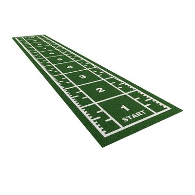 اندازه PE 3/16 اینچ فعالیت در فضای باز چمن مصنوعی کف ورزشگاه با مسیر اسلیدی