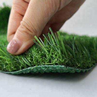 ارتفاع 25 میلی متری 3/8 اینچ اندازه چمن مصنوعی چمن مناسب برای زمین بازی کودکان