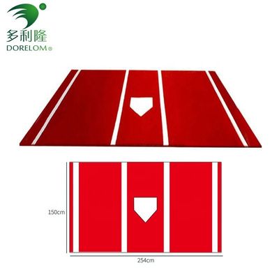 PE Monofilament PP Curly Fiber Batting Mat مقررات اندازه چمن برای فضای باز داخلی