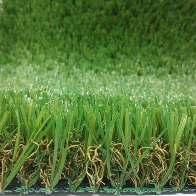 چمن مصنوعی با ظاهر طبیعی برای باغ و حیوانات خانگی 2m/4m*25m 3/8inch Guage