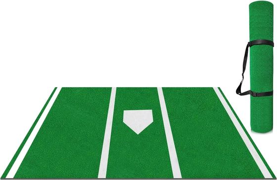 سبز/آبی/قرمز بیس بال ضربه زدن مات 12' x 6' ارتفاع انبار 15mm آموزش در فضای باز