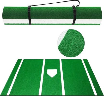 سبز/آبی/قرمز بیس بال ضربه زدن مات 12' x 6' ارتفاع انبار 15mm آموزش در فضای باز