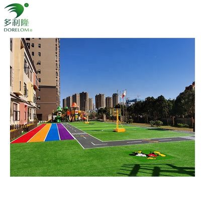 خاکستری قرمز آبی سبز چمن مصنوعی برای زمین تنیس و ورزشگاه 13 میلی متر ارتفاع