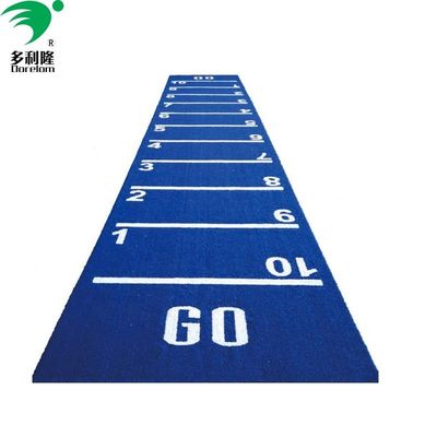4m * 25m آبی سبز سیاه قرمز مقاوم در برابر اشعه UV کف ورزشگاه چمن مصنوعی چمن برای باربل اسلیدی