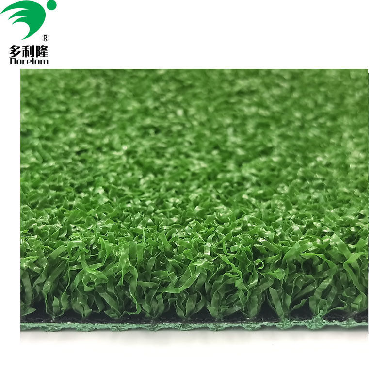 DORELOM 15mm قرار دادن چمن مصنوعی سبز برای گلف 4 * 25m عرض انبار همه آب و هوا