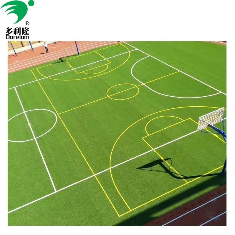 MSDS تست شده فوتبال میدان چمن حرفه ای درجه بیرونی چمن مصنوعی برای فوتبال