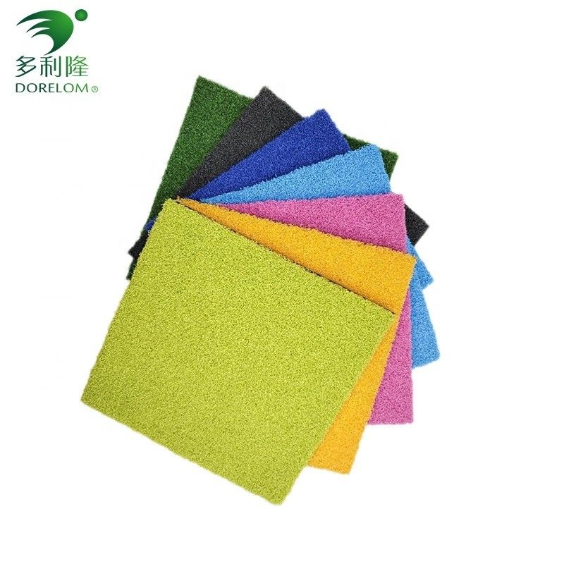10-15mm ارتفاع انبار سبز چمن مصنوعی برای کف ورزشگاه تناسب اندام از تولید کنندگان
